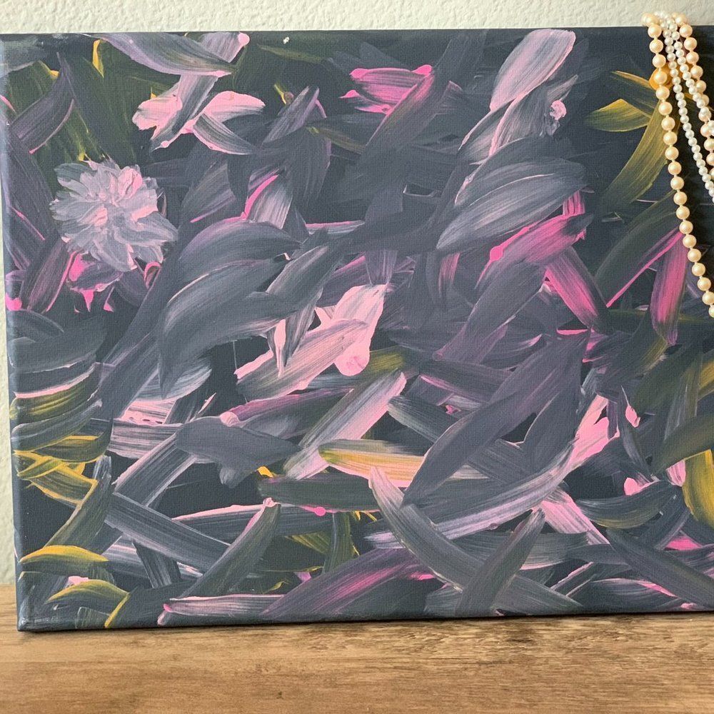Original Abstract 11x14 canvas painting